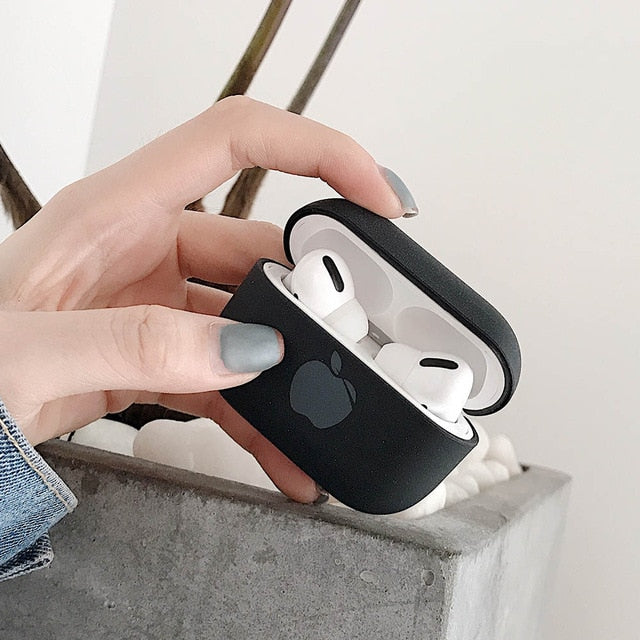 Cute Solid Color Earphone Case For AirPods Pro 2 1 Cases Hard PC Luxury Matte Texture Protective Cover for AirPod 2 3 Air Pods
