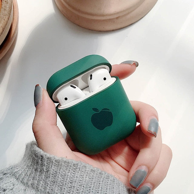 Cute Solid Color Earphone Case For AirPods Pro 2 1 Cases Hard PC Luxury Matte Texture Protective Cover for AirPod 2 3 Air Pods