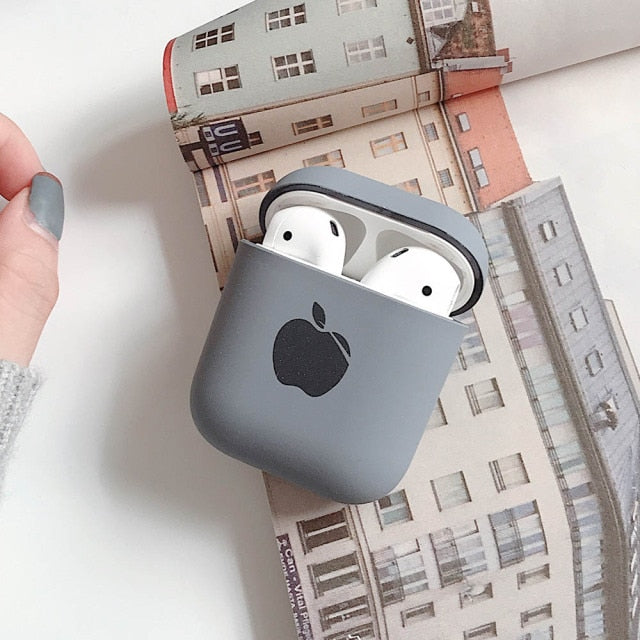 Cute Solid Color Earphone Case For AirPods Pro 2 1 Cases Hard PC Luxury Matte Texture Protective Cover for AirPod 2 3 Air Pods