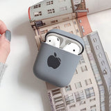 Cute Solid Color Earphone Case For AirPods Pro 2 1 Cases Hard PC Luxury Matte Texture Protective Cover for AirPod 2 3 Air Pods