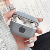 Cute Solid Color Earphone Case For AirPods Pro 2 1 Cases Hard PC Luxury Matte Texture Protective Cover for AirPod 2 3 Air Pods