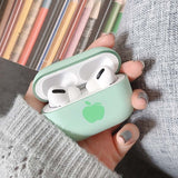 Cute Solid Color Earphone Case For AirPods Pro 2 1 Cases Hard PC Luxury Matte Texture Protective Cover for AirPod 2 3 Air Pods
