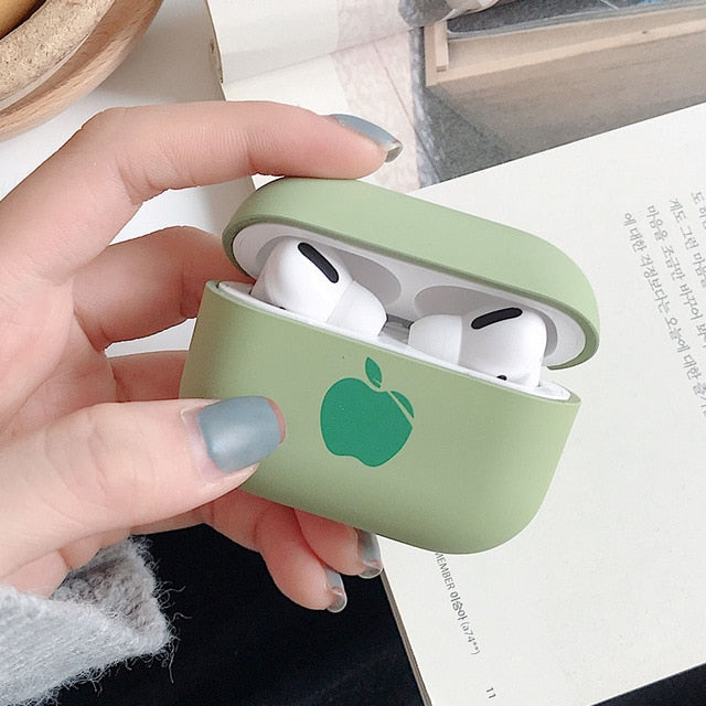 Cute Solid Color Earphone Case For AirPods Pro 2 1 Cases Hard PC Luxury Matte Texture Protective Cover for AirPod 2 3 Air Pods