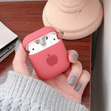 Cute Solid Color Earphone Case For AirPods Pro 2 1 Cases Hard PC Luxury Matte Texture Protective Cover for AirPod 2 3 Air Pods