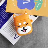 Cartoon Cute Earphone Case For AirPod 2 1 case Silicone Charging Headphones Case for airpods case Protective soft Cover new year