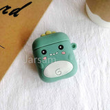 Cartoon Cute Earphone Case For AirPod 2 1 case Silicone Charging Headphones Case for airpods case Protective soft Cover new year