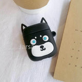 Cartoon Cute Earphone Case For AirPod 2 1 case Silicone Charging Headphones Case for airpods case Protective soft Cover new year