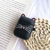 Cartoon Cute Earphone Case For AirPod 2 1 case Silicone Charging Headphones Case for airpods case Protective soft Cover new year