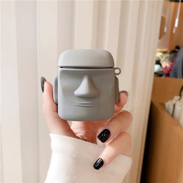 Cartoon For airpods case Silicone Cover For airpods Case Cute Earphone 3D Headphone case Protective