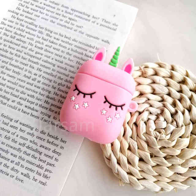 Cartoon For airpods case Silicone Cover For airpods Case Cute Earphone 3D Headphone case Protective