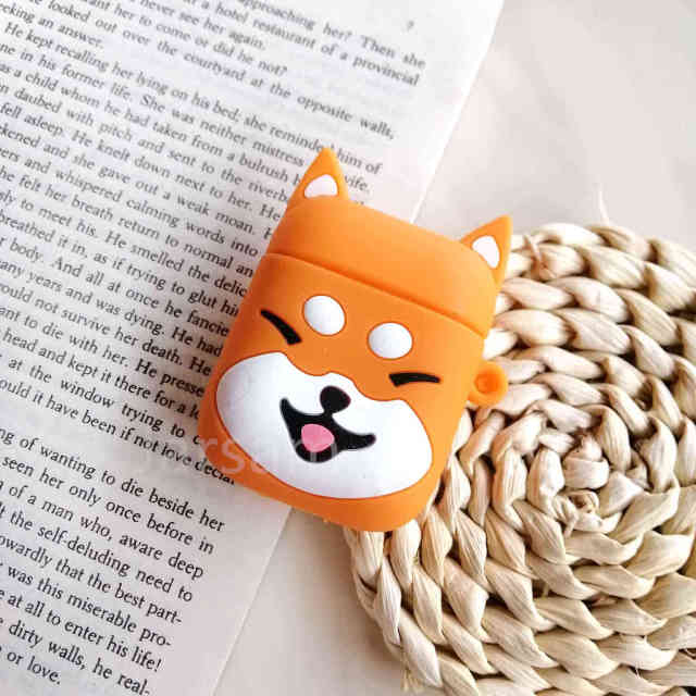 Cartoon For airpods case Silicone Cover For airpods Case Cute Earphone 3D Headphone case Protective