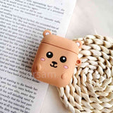Cartoon For airpods case Silicone Cover For airpods Case Cute Earphone 3D Headphone case Protective