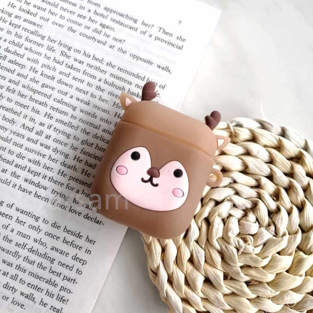 Cartoon For airpods case Silicone Cover For airpods Case Cute Earphone 3D Headphone case Protective