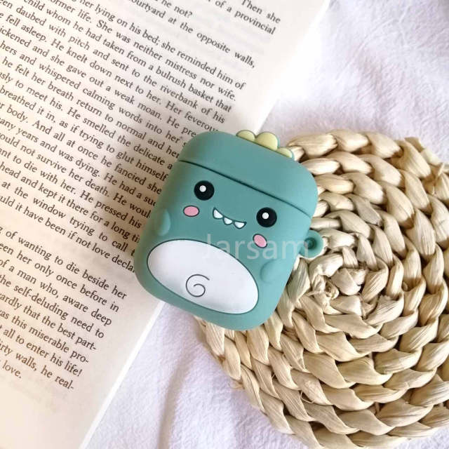 Cartoon For airpods case Silicone Cover For airpods Case Cute Earphone 3D Headphone case Protective