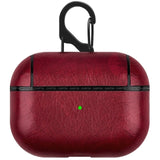 PU Leather Case for Airpods Pro Luxury Protective Cover with Anti-lost Buckle for Air Pods 2 1 3 Headphone Earpods Fundas