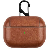 PU Leather Case for Airpods Pro Luxury Protective Cover with Anti-lost Buckle for Air Pods 2 1 3 Headphone Earpods Fundas