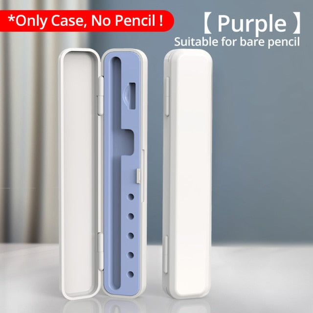 PZOZ Pencil Storage Box for Apple Pencil Holder Portable Hard Cover Portable Case For Airpods Air Pods Apple Pencil Accessories