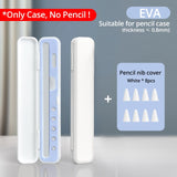 PZOZ Pencil Storage Box for Apple Pencil Holder Portable Hard Cover Portable Case For Airpods Air Pods Apple Pencil Accessories