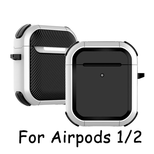 2021 Cover For Airpods pro Case TPU PC Anti-fall Cover For Apple AirPods 3 2 Case Accessories Wireless Earphone With Keychain