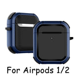 2021 Cover For Airpods pro Case TPU PC Anti-fall Cover For Apple AirPods 3 2 Case Accessories Wireless Earphone With Keychain