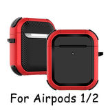2021 Cover For Airpods pro Case TPU PC Anti-fall Cover For Apple AirPods 3 2 Case Accessories Wireless Earphone With Keychain