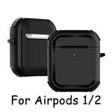 2021 Cover For Airpods pro Case TPU PC Anti-fall Cover For Apple AirPods 3 2 Case Accessories Wireless Earphone With Keychain