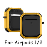 2021 Cover For Airpods pro Case TPU PC Anti-fall Cover For Apple AirPods 3 2 Case Accessories Wireless Earphone With Keychain