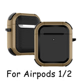 2021 Cover For Airpods pro Case TPU PC Anti-fall Cover For Apple AirPods 3 2 Case Accessories Wireless Earphone With Keychain