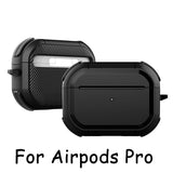 2021 Cover For Airpods pro Case TPU PC Anti-fall Cover For Apple AirPods 3 2 Case Accessories Wireless Earphone With Keychain