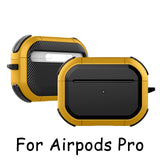 2021 Cover For Airpods pro Case TPU PC Anti-fall Cover For Apple AirPods 3 2 Case Accessories Wireless Earphone With Keychain