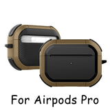 2021 Cover For Airpods pro Case TPU PC Anti-fall Cover For Apple AirPods 3 2 Case Accessories Wireless Earphone With Keychain