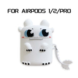 3D Dragon Earphone Case for AirPods Pro Case Silicone Cartoon Duck Headphones Cover for AirPods 3 2 Case Wireless Charging Cover