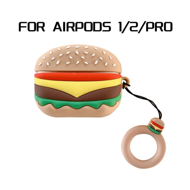 3D Dragon Earphone Case for AirPods Pro Case Silicone Cartoon Duck Headphones Cover for AirPods 3 2 Case Wireless Charging Cover