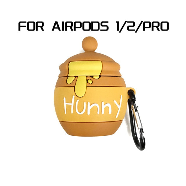 3D Dragon Earphone Case for AirPods Pro Case Silicone Cartoon Duck Headphones Cover for AirPods 3 2 Case Wireless Charging Cover