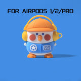3D Dragon Earphone Case for AirPods Pro Case Silicone Cartoon Duck Headphones Cover for AirPods 3 2 Case Wireless Charging Cover