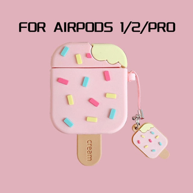 3D Dragon Earphone Case for AirPods Pro Case Silicone Cartoon Duck Headphones Cover for AirPods 3 2 Case Wireless Charging Cover