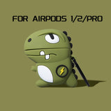 3D Dragon Earphone Case for AirPods Pro Case Silicone Cartoon Duck Headphones Cover for AirPods 3 2 Case Wireless Charging Cover