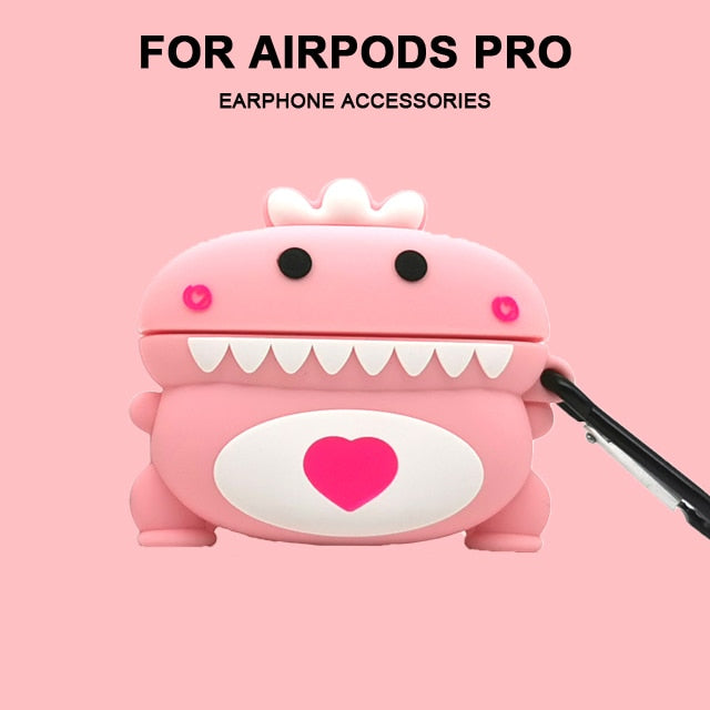 Case For Airpods 3 Case 2021 For Airpods Pro 2 1 3D Cartoon Cute Soft Silicone Earphone Case For Apple Airpods 3rd Headphone