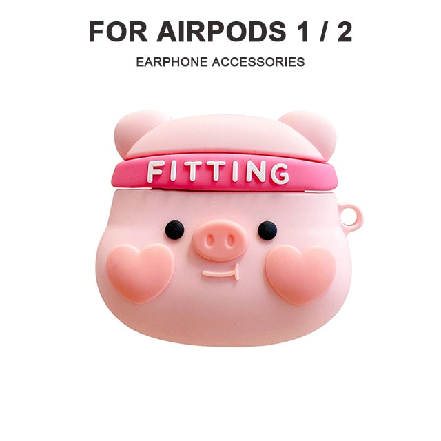 Case For Airpods 3 Case 2021 For Airpods Pro 2 1 3D Cartoon Cute Soft Silicone Earphone Case For Apple Airpods 3rd Headphone