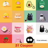 Case For Airpods 3 Case 2021 For Airpods Pro 2 1 3D Cartoon Cute Soft Silicone Earphone Case For Apple Airpods 3rd Headphone